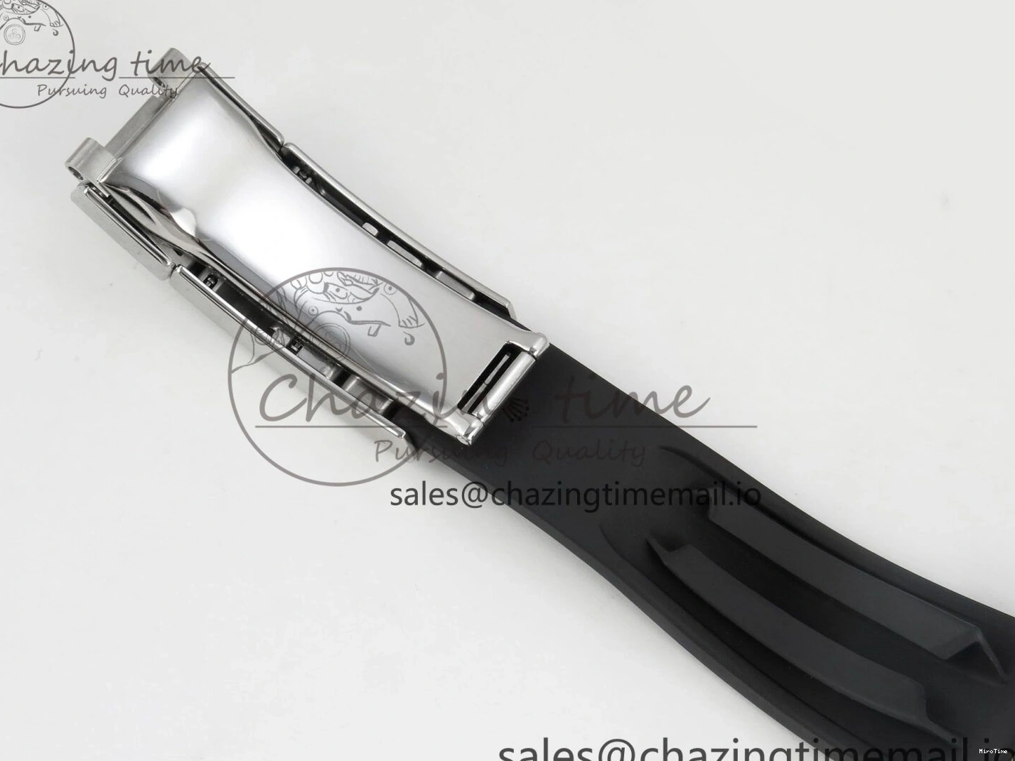 MiroTime 0122 Daytona 126519 VSF 1:1 Best Edition Black Silver Lume Dial on Oysterflex Strap VS4131 V2 (Weighted) DailyWear 324